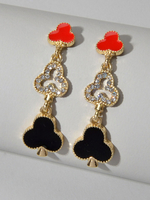 Boucles Doreilles Spade Dangle Femme Bijoux