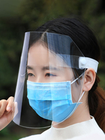 Bouclier de sécurité Visage Protection épidémie Transparent Anti brouillard Saliva unisexe anti-buée Respirant Léger Antiviral anti-poussière pollution atmosphérique