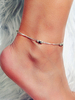 Bracelet de cheville Boho chaîne de cheville en argent