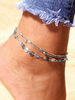 Bracelet de cheville de plage bijoux de cheville de plage femmes