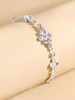 Bracelet de mariée Strass argenté