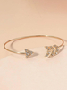 Bracelet de mariée strass blonde