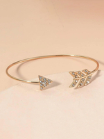 Bracelet de mariée strass blonde