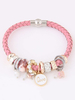 Bracelet doux Synthétique casual ornement métallique