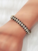Bracelet en strass tissé Bracelets en chaîne