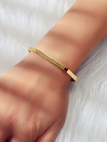 Bracelet Femme Bracelets Géométriques En Alliage De Métal Blond
