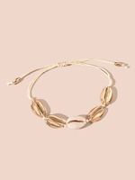 Bracelet Femme Chaînes Blanches Shell Non Pierre Lien Chaîne Oeuvre Bracelets