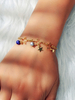 Bracelet Femme Métal Blond Etoiles Géométriques Bracelets Alliage