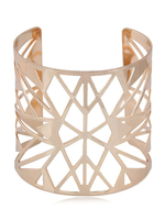 Bracelet Pour Femme Blond Découpé Métal Non Pierre Bracelets
