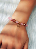 Bracelet Pour Femme Bracelets En Gelée De Résine Rose