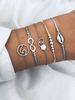 Bracelets Bracelet Pour Femme Costume Bijoux Métal Argenté