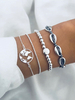 Bracelets Bracelet Pour Femme Costume Bijoux Métal Argenté