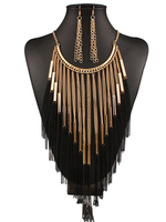 Brillant ensemble bijoux métallique or fermoir homard