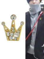 Broche avec strass mode