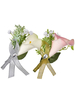 Broche de fête de mariage Fleur de Calla Fournitures de mariage