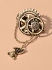 Broche Steampunk Pin Gear Bunny Bijoux Femme