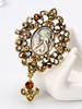 Broche Vintage Or Mariage Strass Mariage Bijoux Femmes