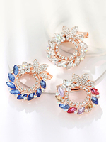 Broches strass en alliage de Chic femmes pour soirée de mariage