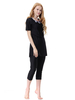 Burkini Moderne Femme Ensemble Maillot De Bain À Manches Courtes