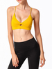 Bustier Pour Femmes Jaune Sexy Bretelles Cou Sans Manches Polyester Bustiers Corsets Lingerie