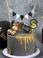 Cake Toppers Drapeaux Bannière Décorations De Fête Danniversaire Déguisements Halloween