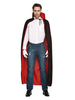 Cape Vampire Cape de Toussaint pour adultes pour homme en polyester noire Déguisements Halloween