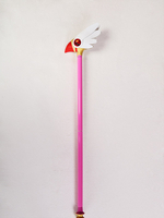 Card Captor Sakura Kinomoto Sakura 2021 cosplay oiseaux Baguette Déguisements Halloween