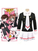Cardcaptor Sakura carte claire Kinomoto Sakura lycée uniforme Cosplay Costume ensemble