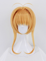 Cardigraphe Sakura Clear Card Kinomoto Sakura perruque de cosplay Déguisements Halloween