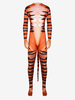 Carnaval Costumes Combinaison Tigre Motif Catsuit Halloween Orc
