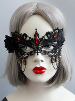 Carnaval Masque Noir Femmes Mascarade Accessoires De Costume Déguisement Halloween