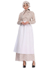 Carnival Granny Costume Costume Floral Print Frill 3 pièces costume de vacances dabricot Déguisements Halloween