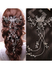casque de mariage Accessoires de cheveux en métal pour la mariée