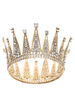 Casque de mariage diadème métal strass accessoires de cheveux de mariée