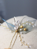 Casque de mariage Feuilles Chapeaux Accessoires de cheveux pour la mariée