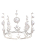Casque de mariage perle diadème accessoires de cheveux de mariée en métal