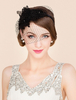 Casques Vintage Cage À Oiseaux Voile Bandeau Rétro Costume Accessoires Femmes Royal Accessoires de Cheveux Déguisements Halloween