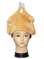 Casquette Coiffure Unisexe Chapeau De Poulet Rôti Jaune Accessoires De Costume