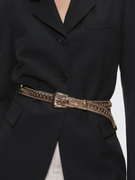 Ceinture chaîne dorée