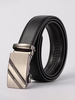 Ceinture chic en cuir PU pour homme costume