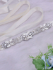 Ceinture de perles pour robe de mariée