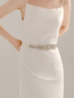 Ceinture de perles pour robe de mariée