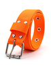 Ceinture Homme Nylon Chic Nylon Alliage de Zinc Ceinture Orange Décontractée"idienne