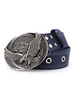 Ceinture Hommes À La Mode En Polyester À Imprimé Animal Ceinture Bleu Marine