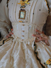 Ceinture Lolita Ecru Blanc Lace Up Polyester Divers Accessoires Lolita