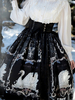 Ceinture Lolita Noir Dentelle Polyester Divers Accessoire Lolita