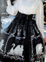 Ceinture Lolita Noir Dentelle Polyester Divers Accessoire Lolita