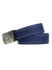 Ceinture Pour Hommes En Polyester Simple Bleu Foncé