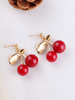 Cerise Boucles Doreilles Rockabilly Fruit Bijoux Drop Boucles Doreilles Cadeau Pour Elle