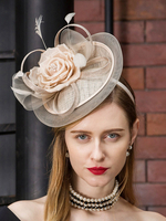 Champagne Vintage Hat Femmes Cap Bandeau Rétro Costume Cheveux Accessoires Déguisements Halloween
